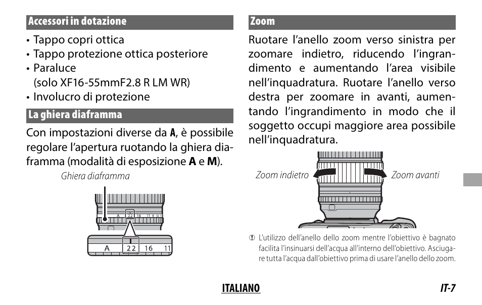 FujiFilm XF 8-16mm f/2.8 R LM WR Lens User Manual | Page 87 / 140