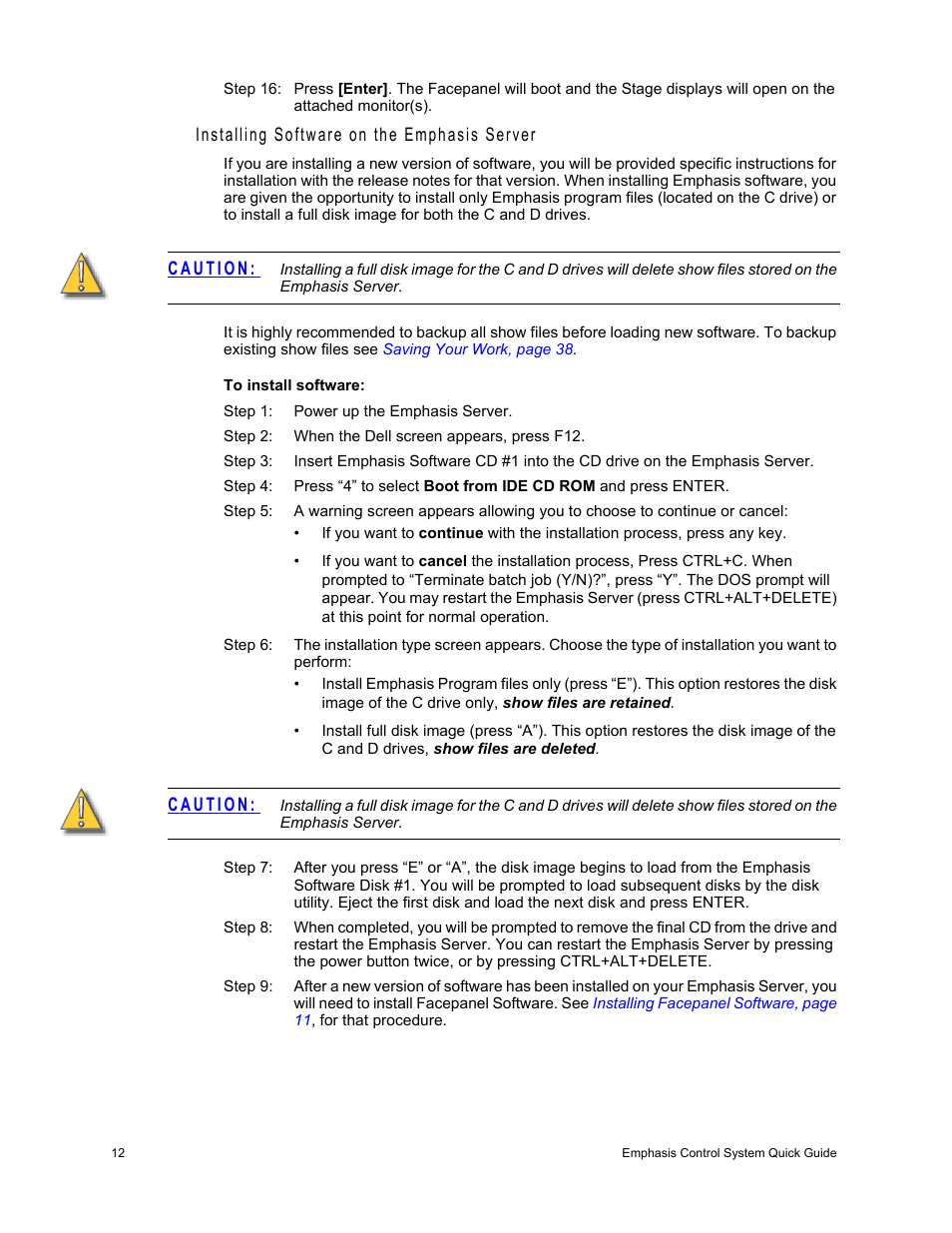 Dell Emphasis Lighting Control System User Manual | Page 16 / 68