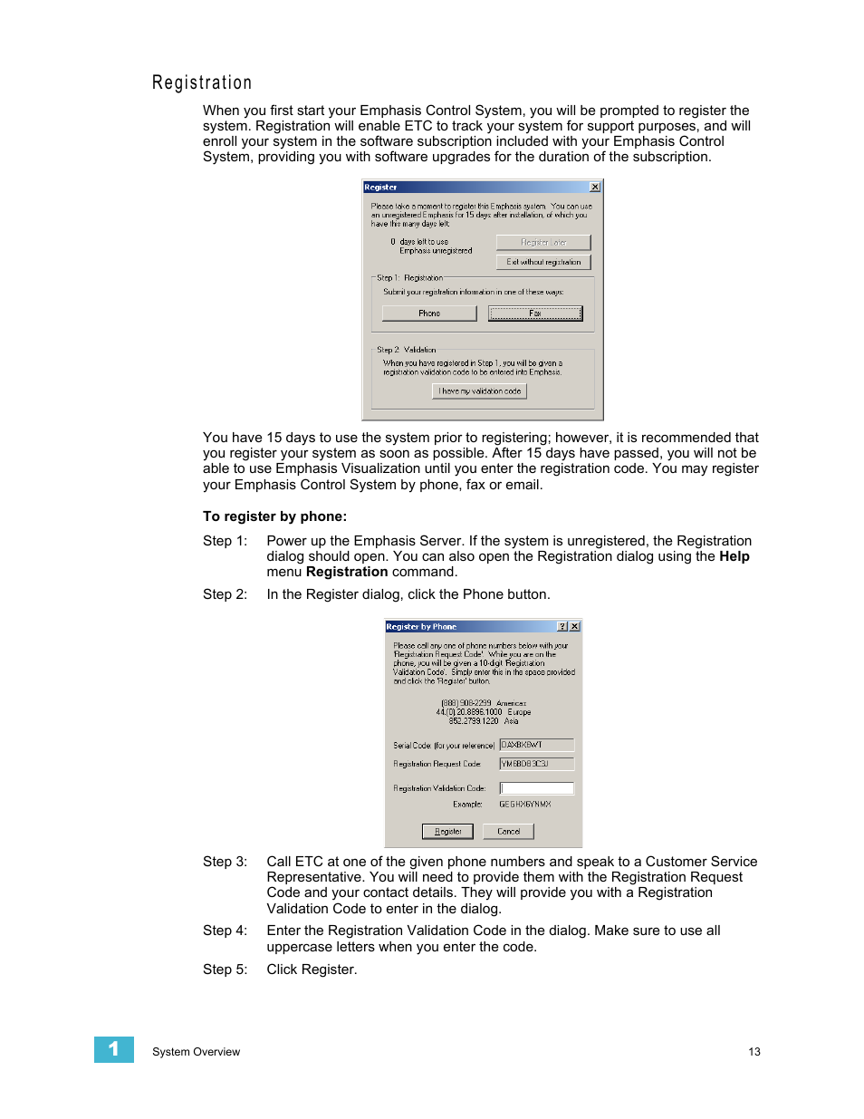 Registration | Dell Emphasis Lighting Control System User Manual | Page 17 / 68