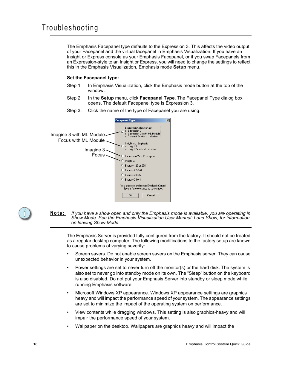 Troubleshooting | Dell Emphasis Lighting Control System User Manual | Page 22 / 68