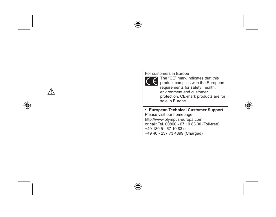 Olympus M.Zuiko Digital ED 9-18mm f/4-5.6 Lens User Manual | Page 6 / 70