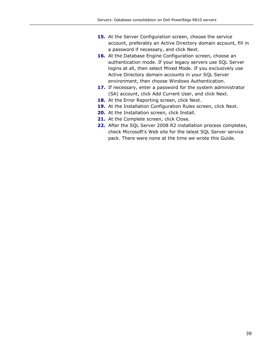 Dell R810 User Manual | Page 39 / 48