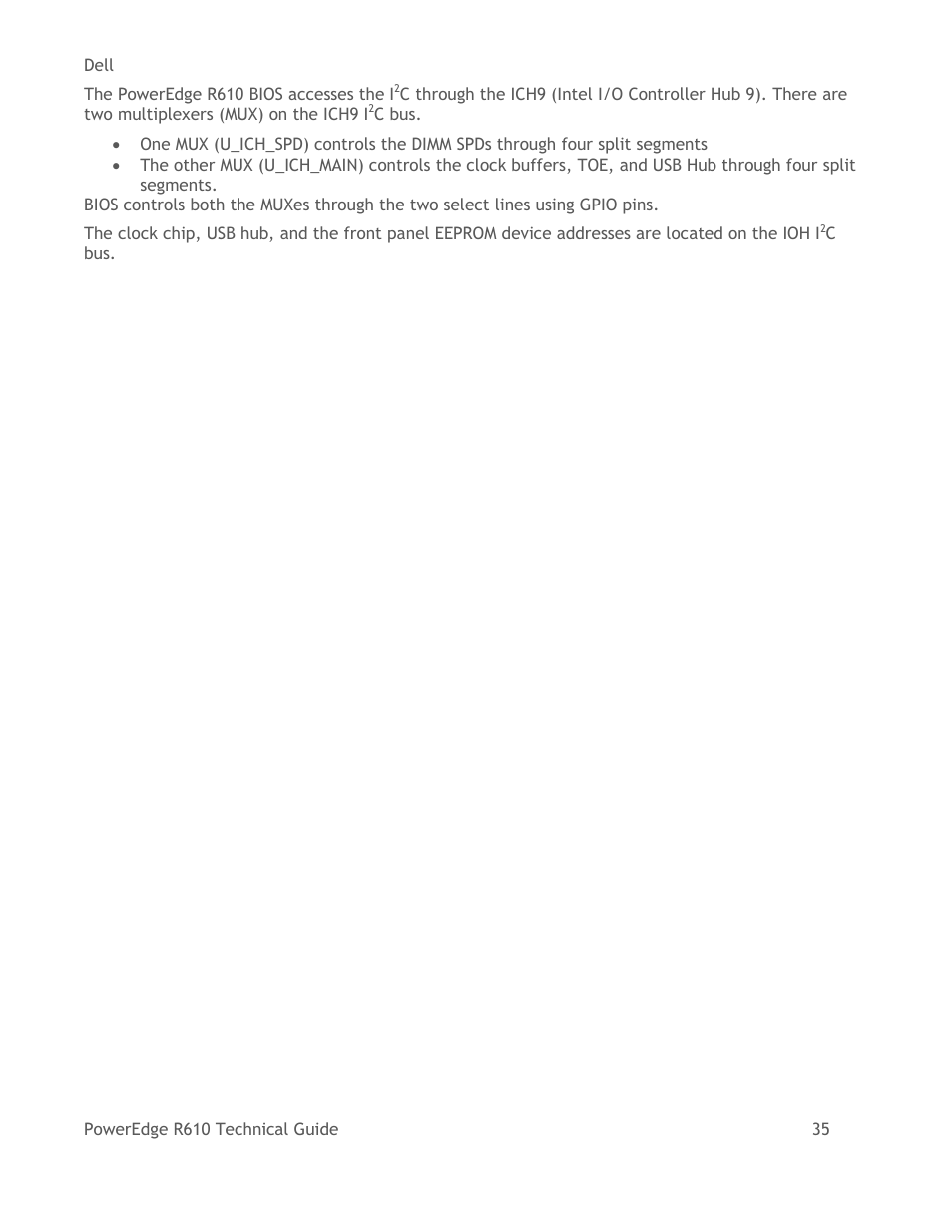 Dell POWEREDGE R610 User Manual | Page 35 / 61