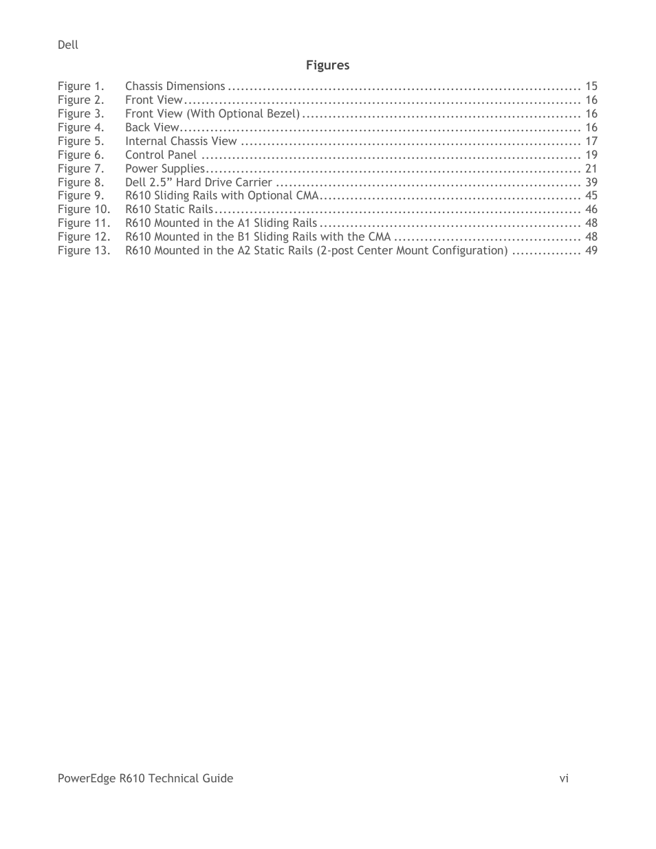 Dell POWEREDGE R610 User Manual | Page 6 / 61