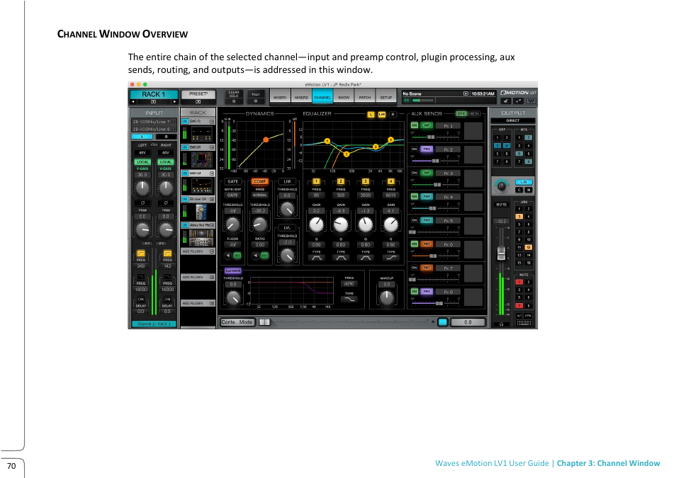 Lv1 main build preview 10.09e | Waves eMotion LV1 64-Channel Mixer with Axis One Custom Computer User Manual | Page 75 / 220