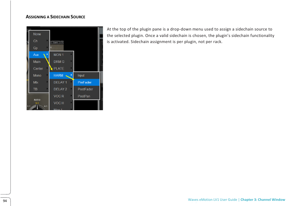 Waves eMotion LV1 64-Channel Mixer with Axis One Custom Computer User Manual | Page 99 / 220