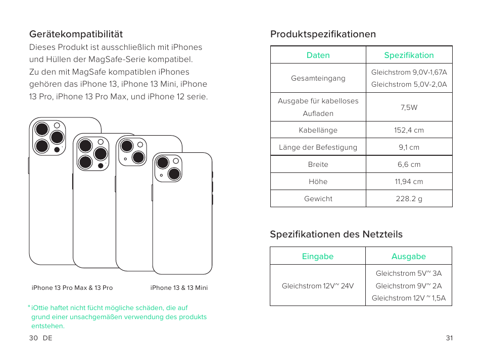 Gerätekompatibilität | iOttie Velox Magnetic Wireless Charging Dash and Windshield Mount User Manual | Page 16 / 25