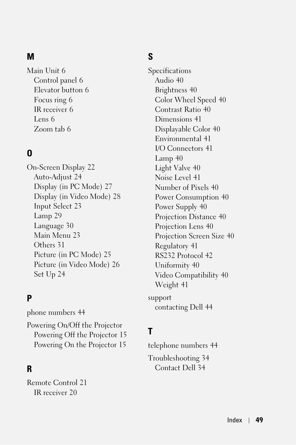 Dell 1209S User Manual | Page 49 / 49