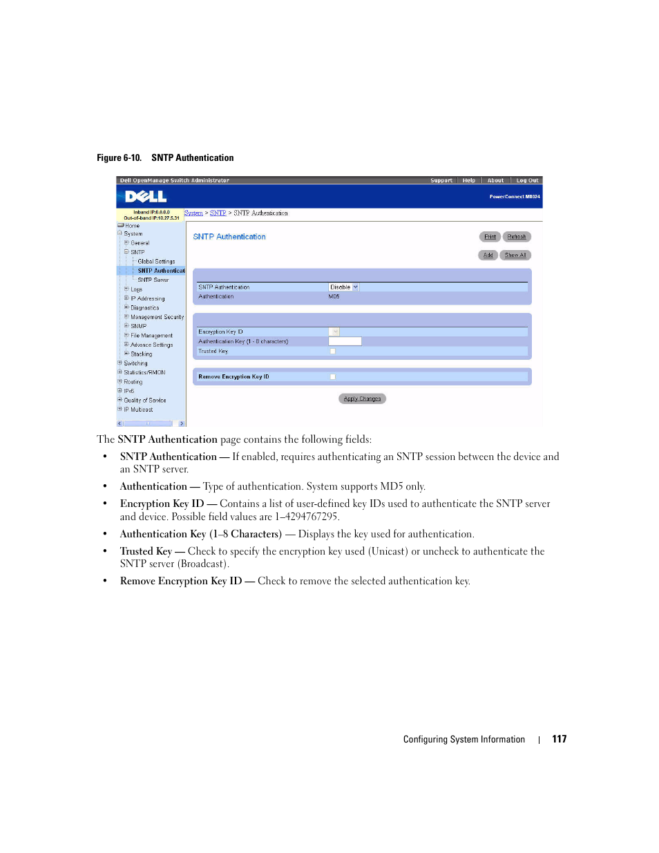 Dell PowerConnect M6220 User Manual | Page 119 / 737