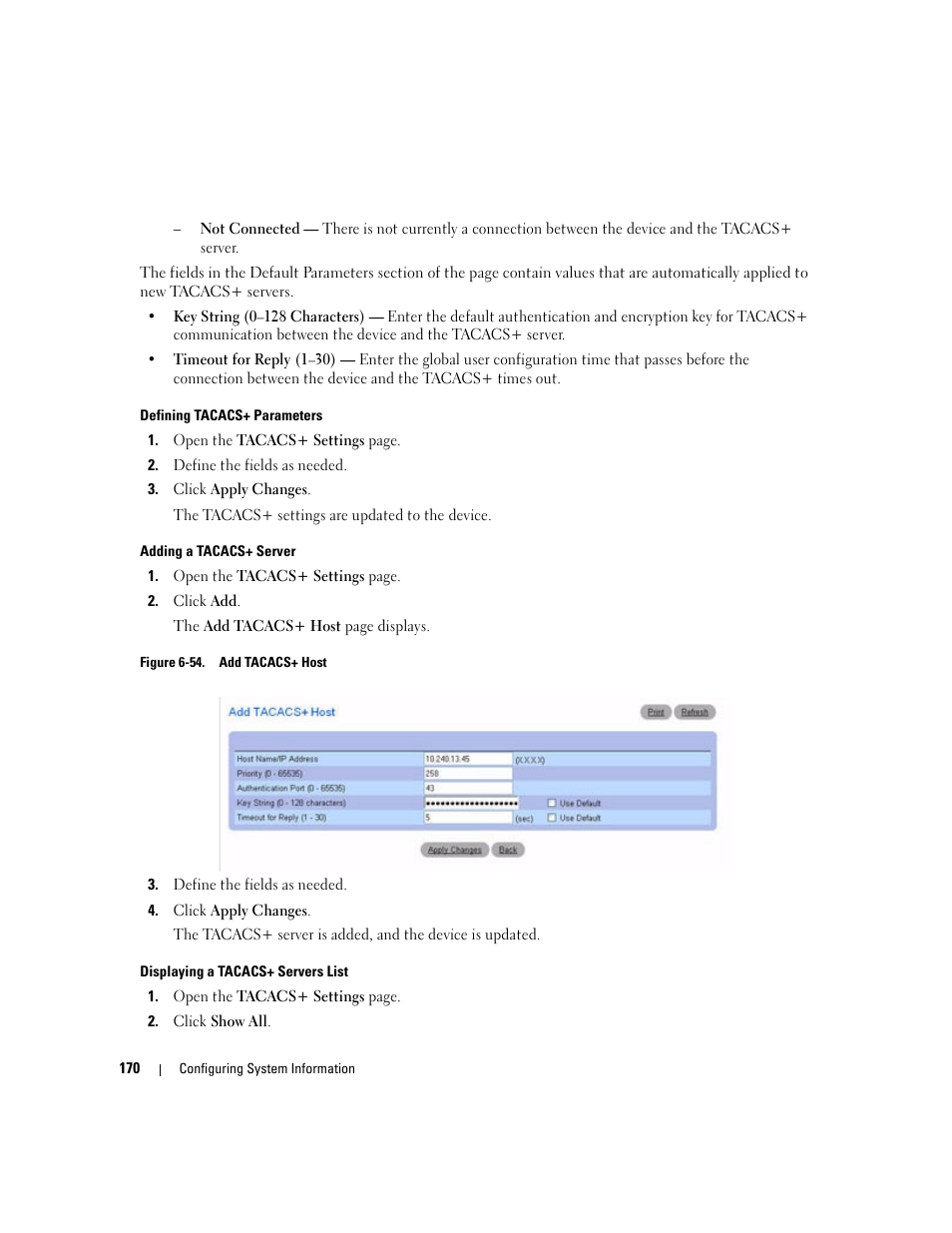 Dell PowerConnect M6220 User Manual | Page 172 / 737