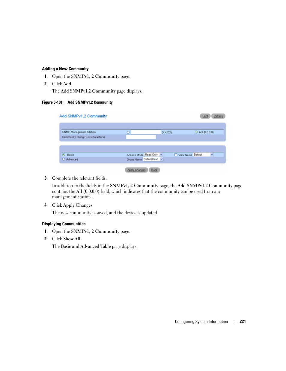 Dell PowerConnect M6220 User Manual | Page 223 / 737