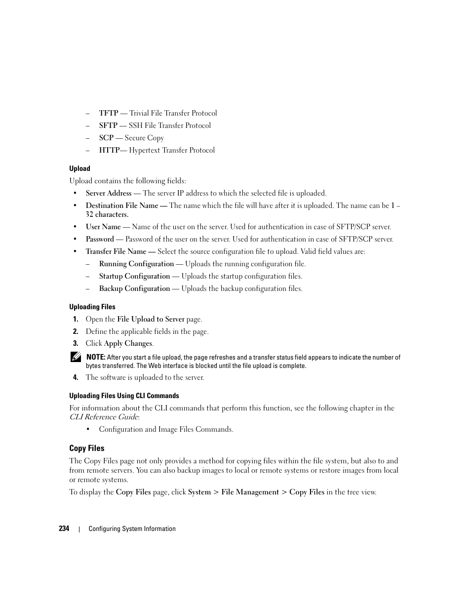 Copy files | Dell PowerConnect M6220 User Manual | Page 236 / 737