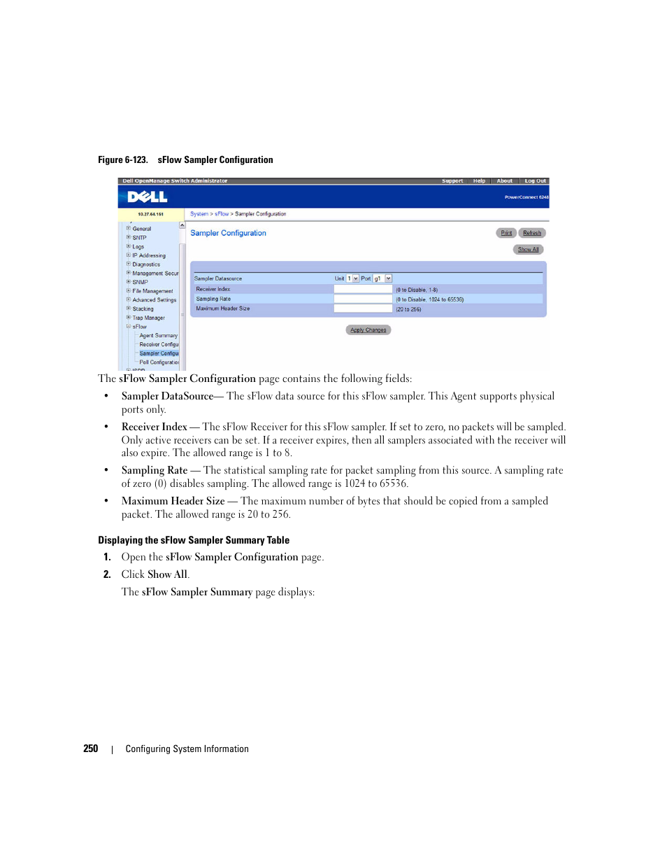 Dell PowerConnect M6220 User Manual | Page 252 / 737