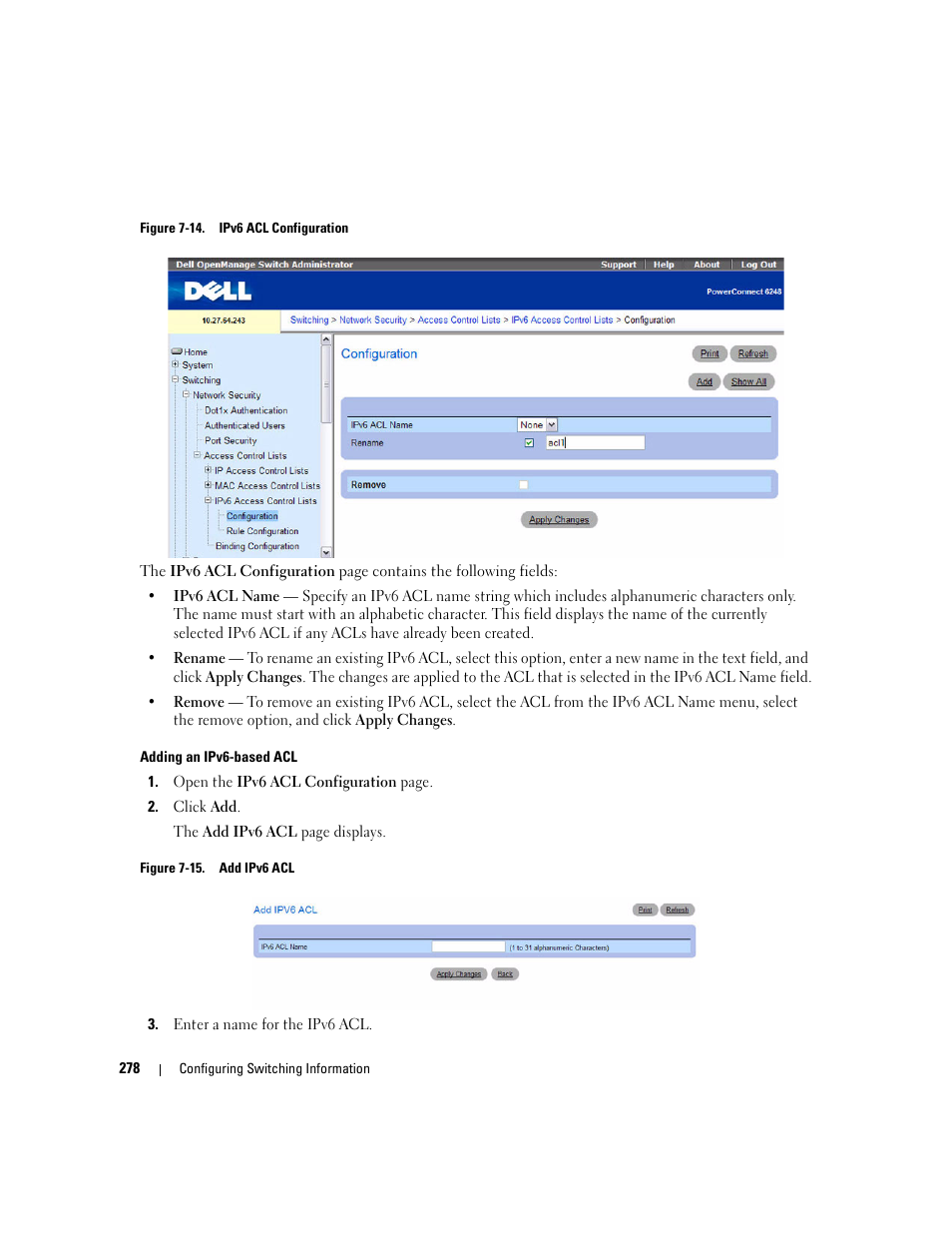 Dell PowerConnect M6220 User Manual | Page 280 / 737