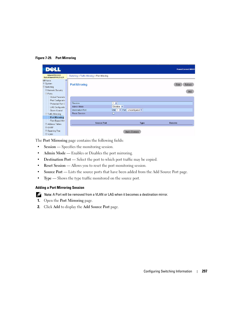 Dell PowerConnect M6220 User Manual | Page 299 / 737