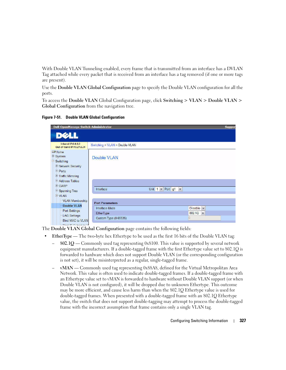 Dell PowerConnect M6220 User Manual | Page 329 / 737