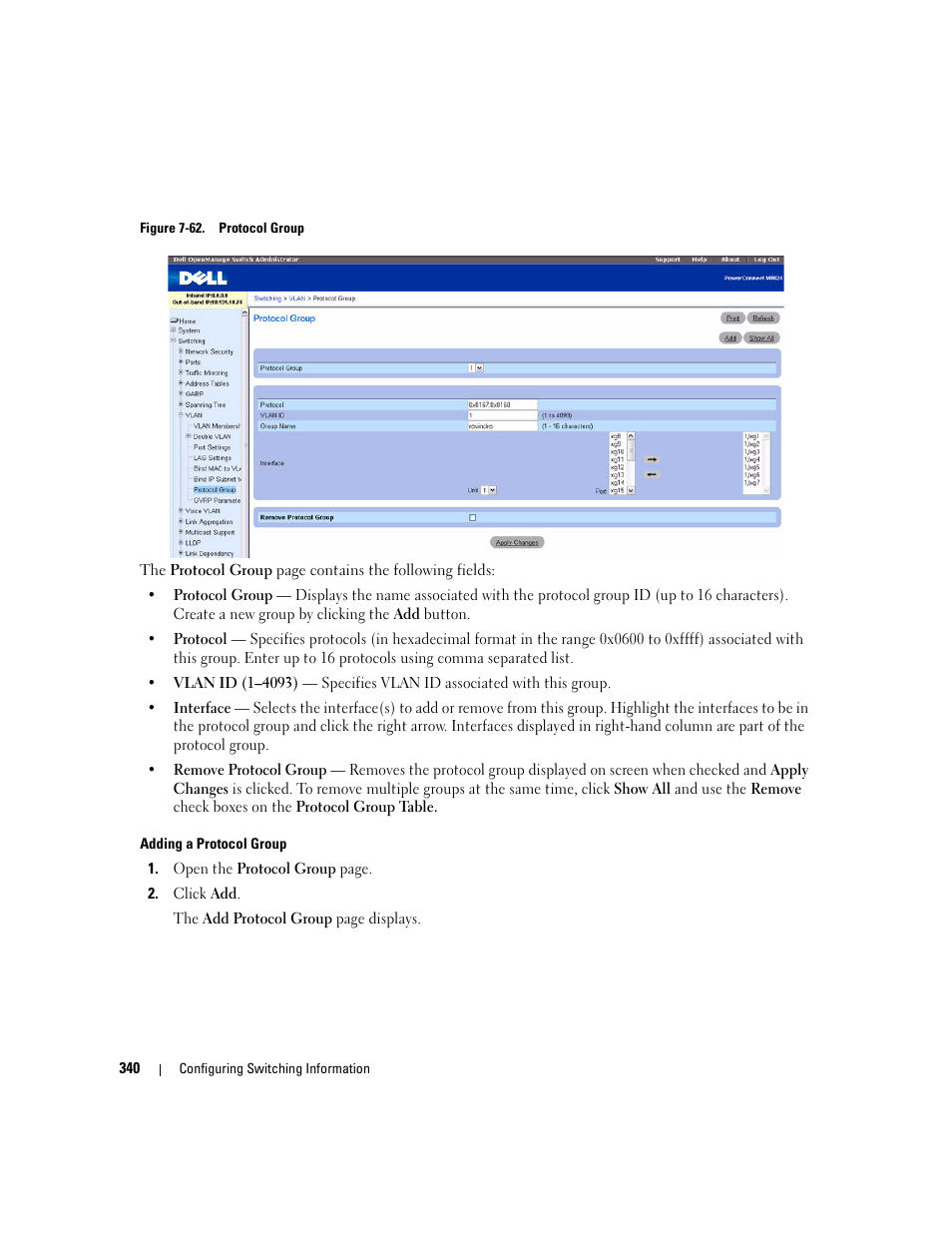 Dell PowerConnect M6220 User Manual | Page 342 / 737