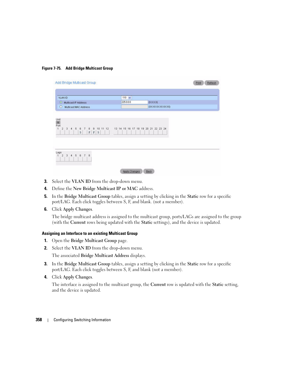 Dell PowerConnect M6220 User Manual | Page 360 / 737