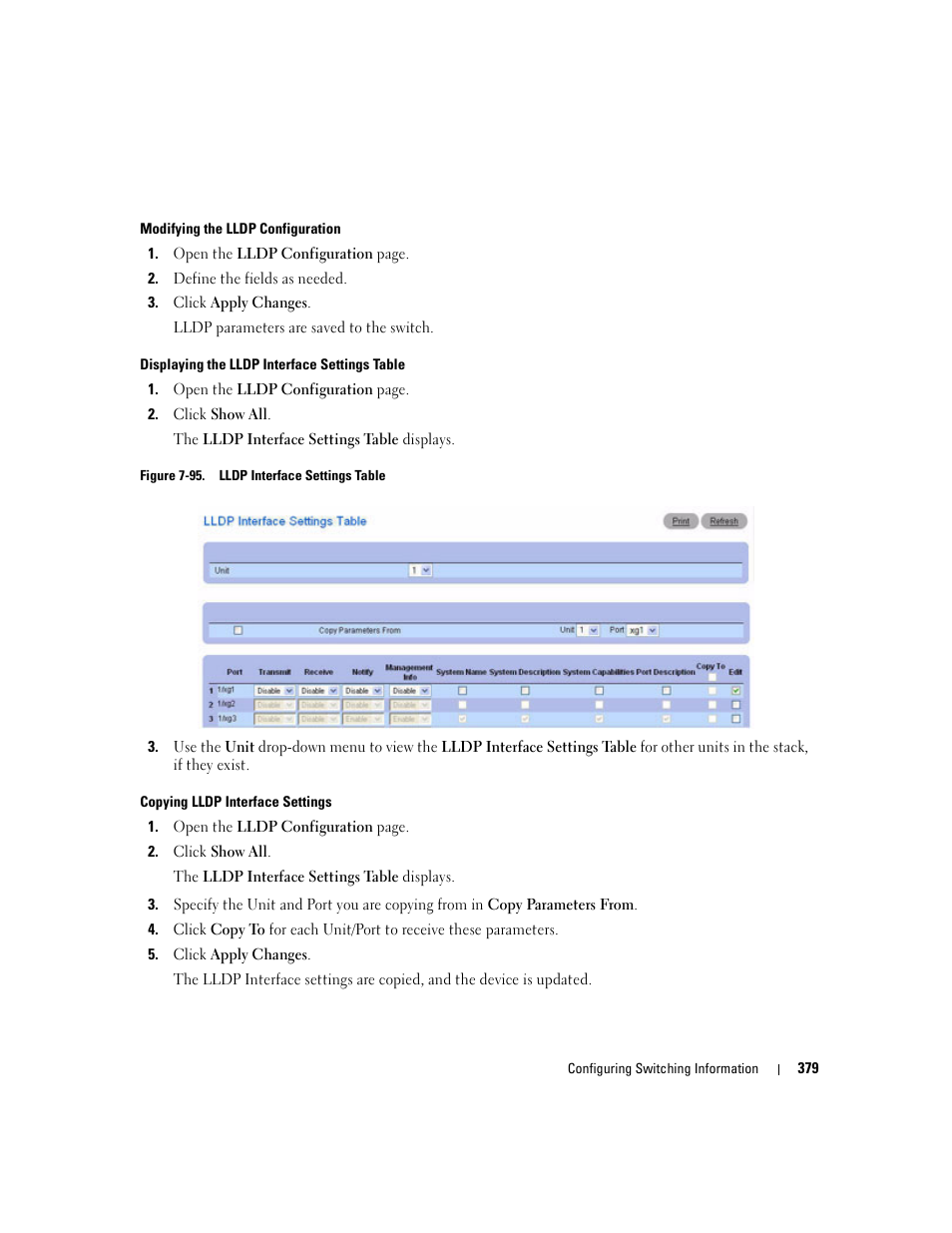 Dell PowerConnect M6220 User Manual | Page 381 / 737