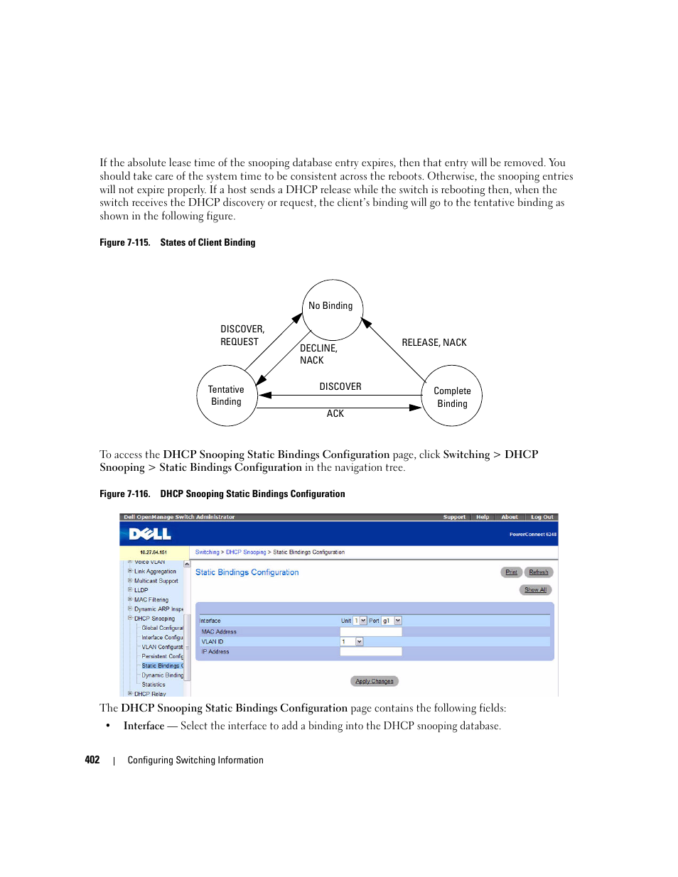 Dell PowerConnect M6220 User Manual | Page 404 / 737