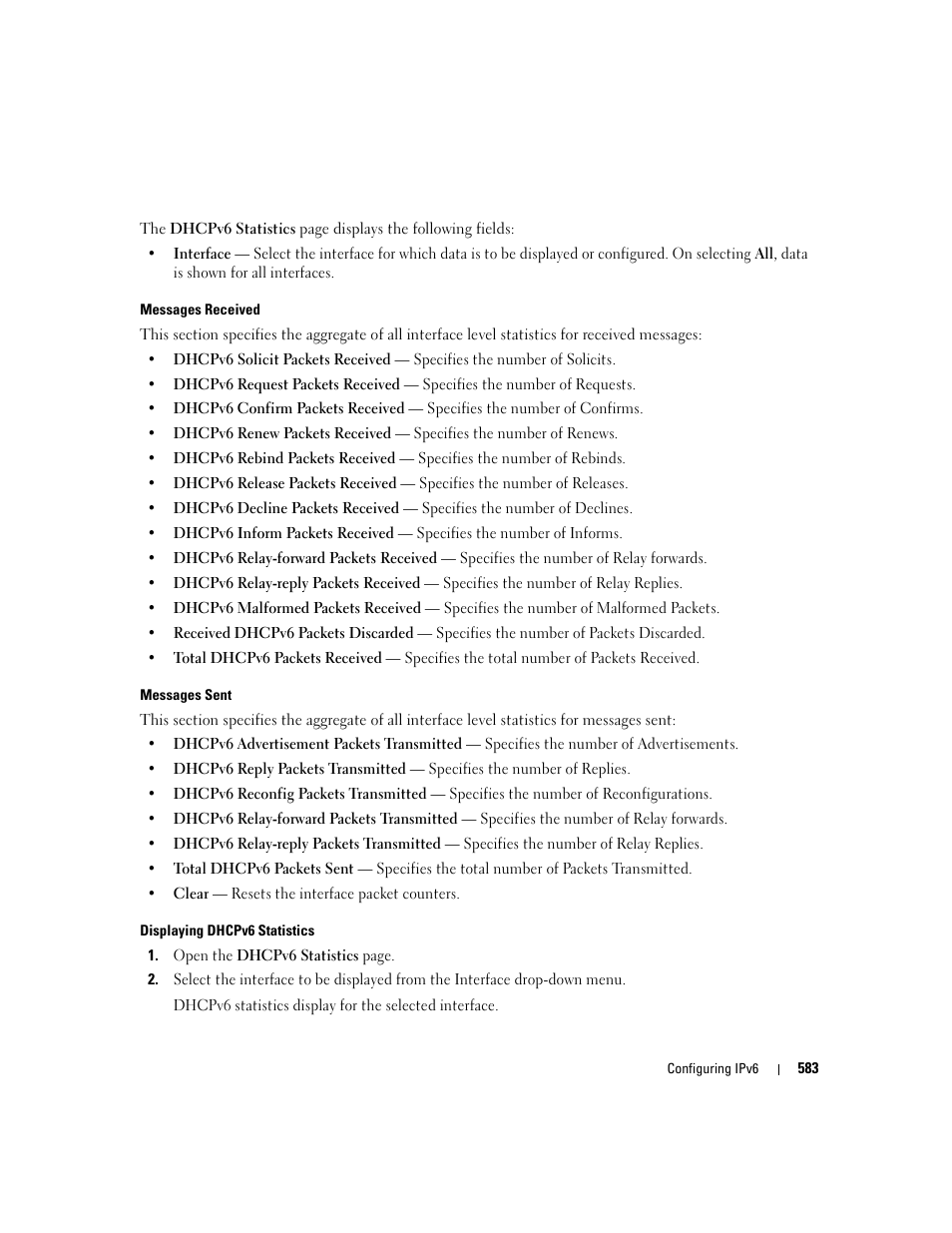 Dell PowerConnect M6220 User Manual | Page 585 / 737