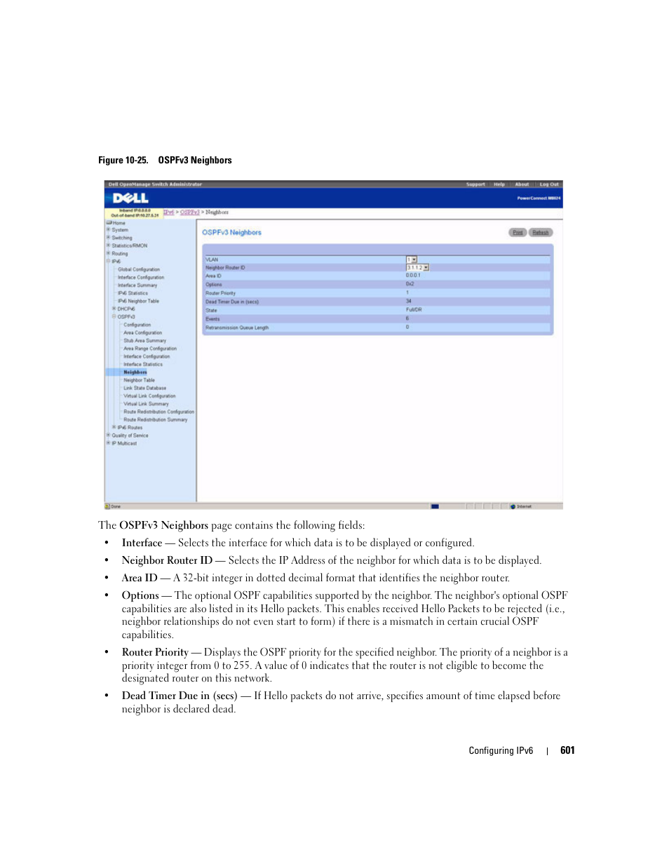 Dell PowerConnect M6220 User Manual | Page 603 / 737