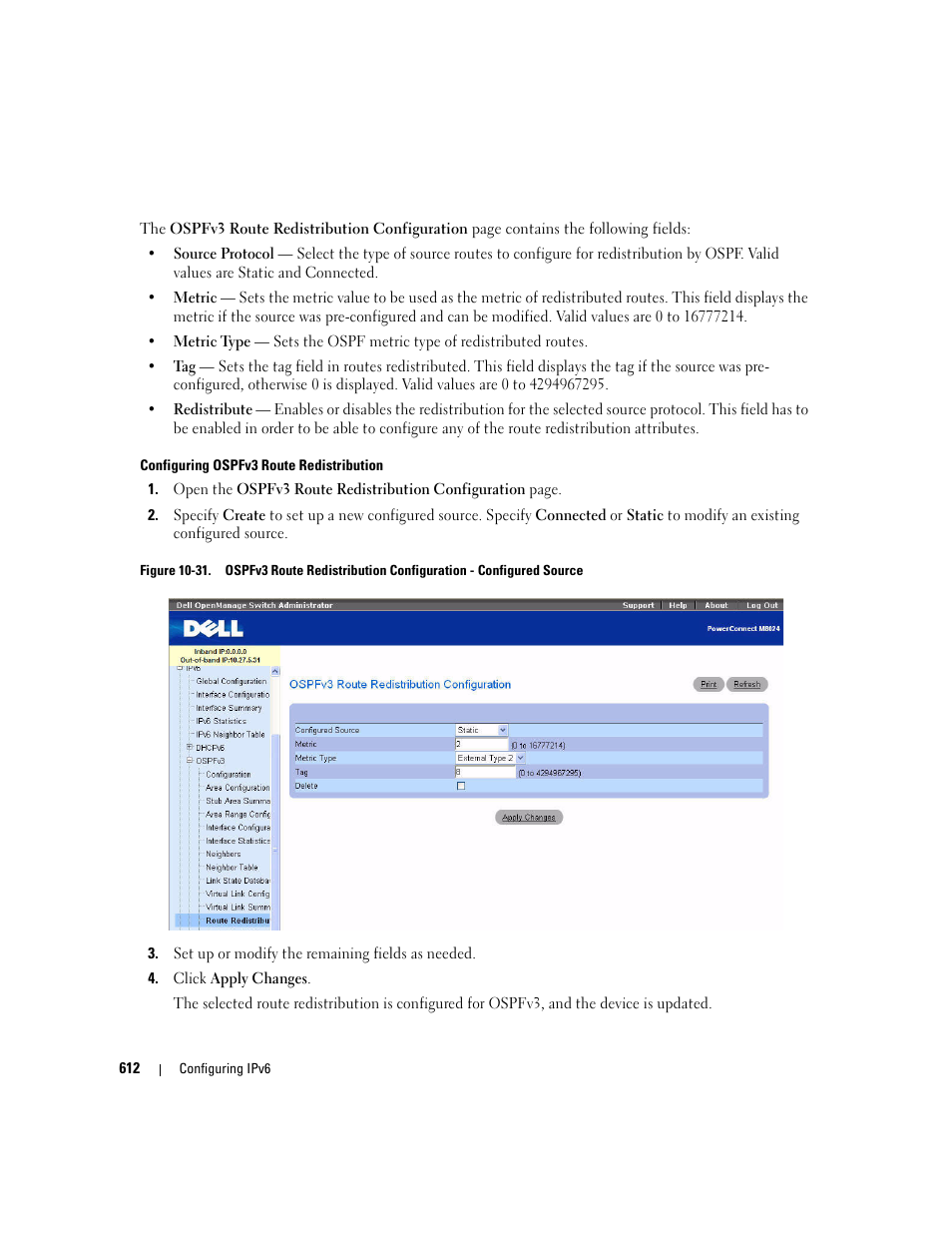 Dell PowerConnect M6220 User Manual | Page 614 / 737