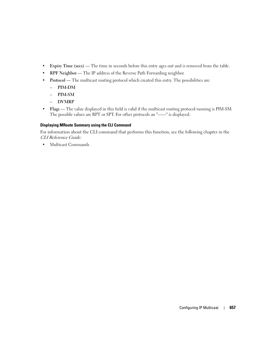 Dell PowerConnect M6220 User Manual | Page 659 / 737