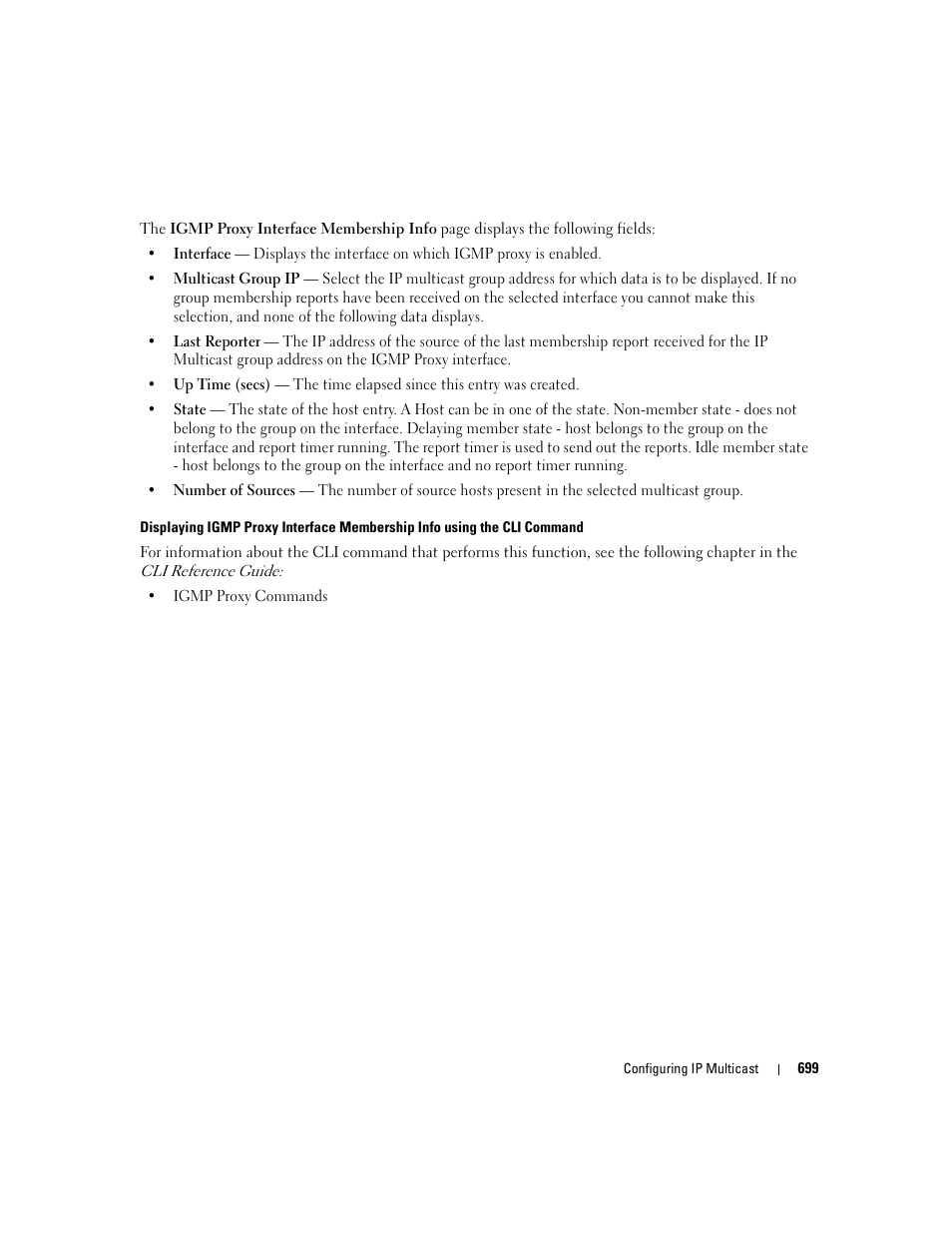 Dell PowerConnect M6220 User Manual | Page 701 / 737