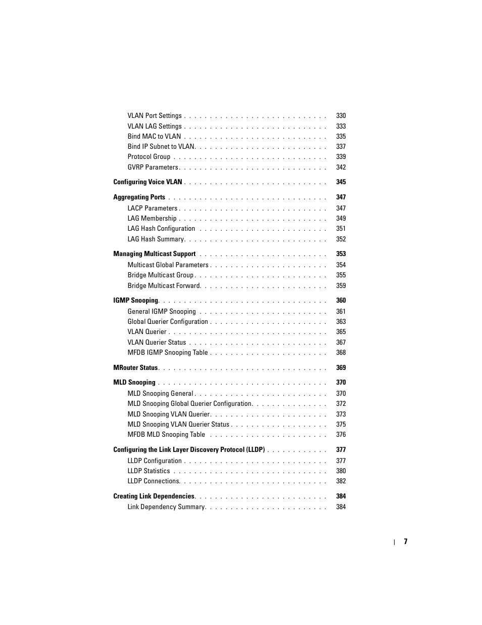 Dell PowerConnect M6220 User Manual | Page 9 / 737