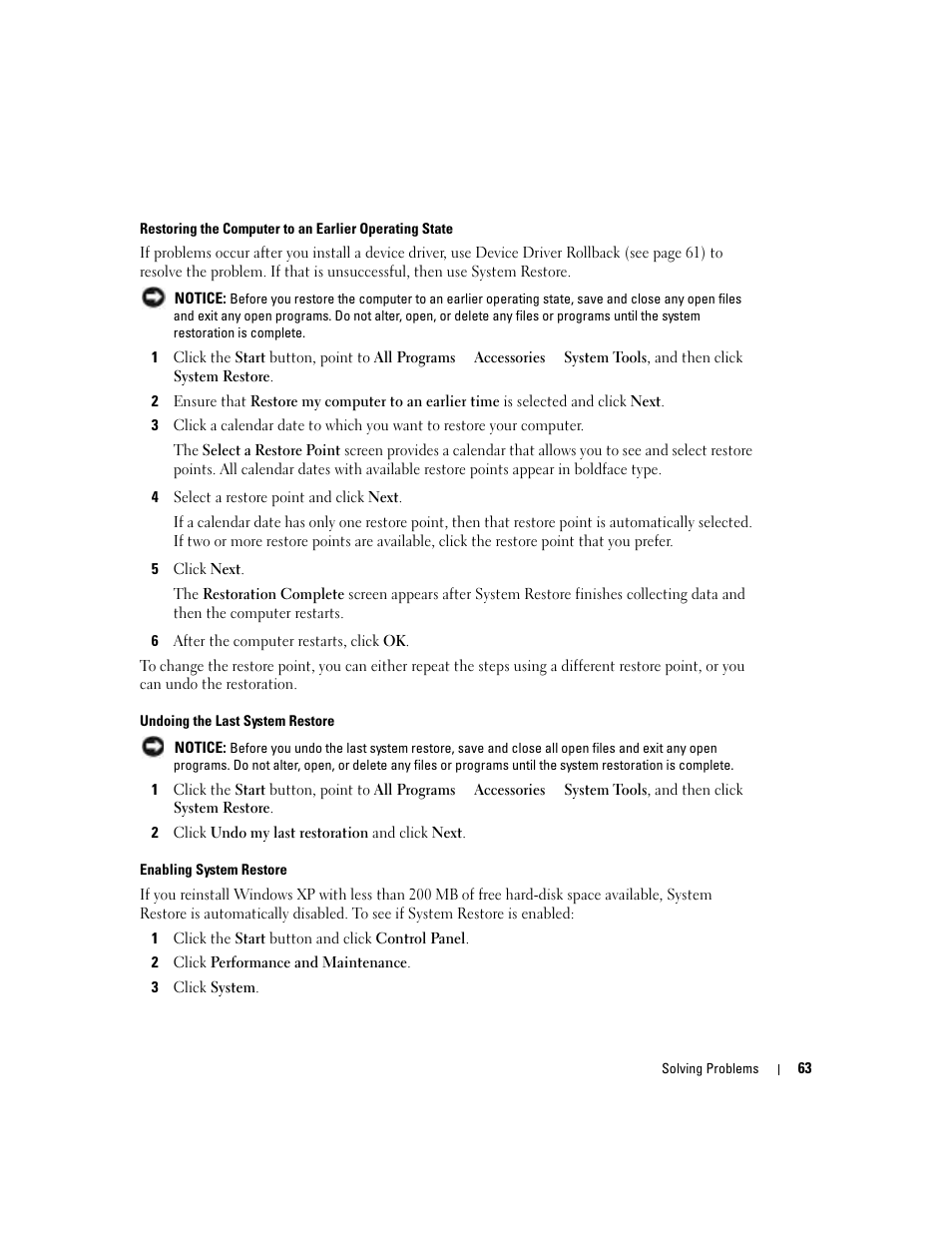 Dell 1000 User Manual | Page 63 / 98
