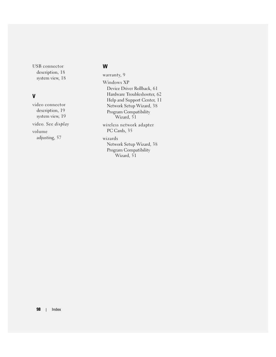 Dell 1000 User Manual | Page 98 / 98