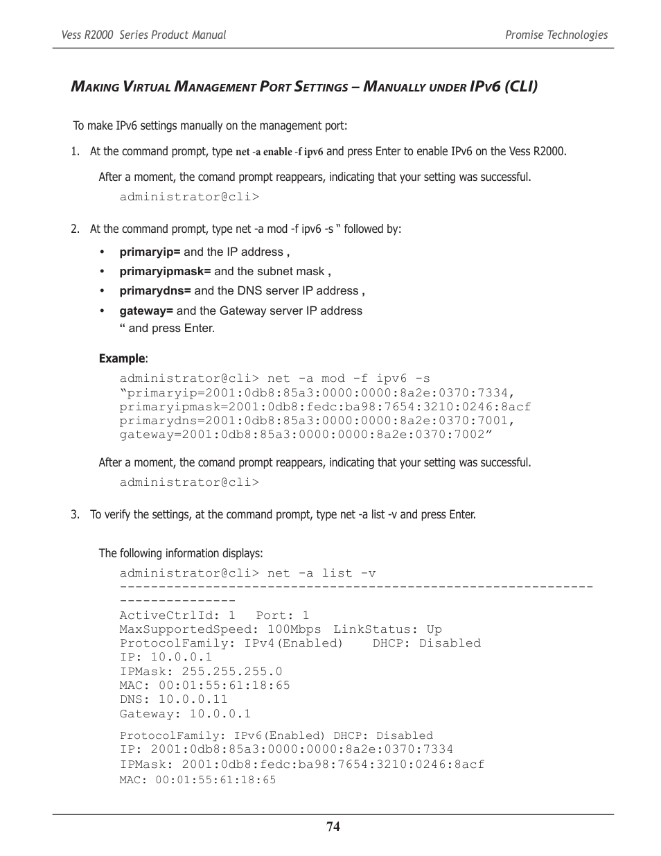 Aking, Irtual, Anagement | Ettings, Anually, Under, 6 (cli) | Promise Technology 2-Year Extended Warranty for VessR2000 RAID Head User Manual | Page 101 / 705