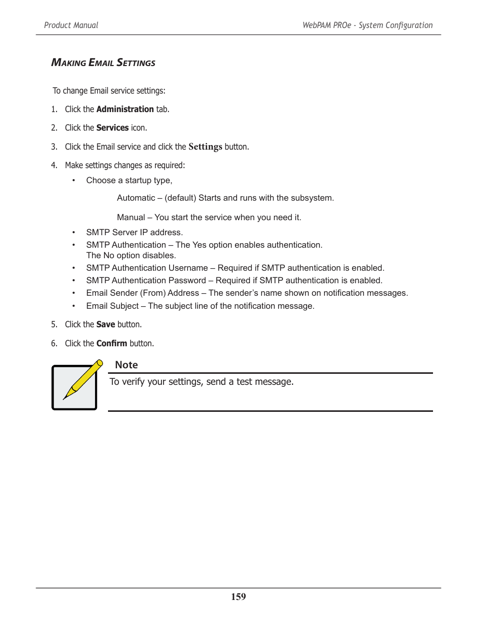 Making email settings, Aking, Mail | Ettings | Promise Technology 2-Year Extended Warranty for VessR2000 RAID Head User Manual | Page 186 / 705