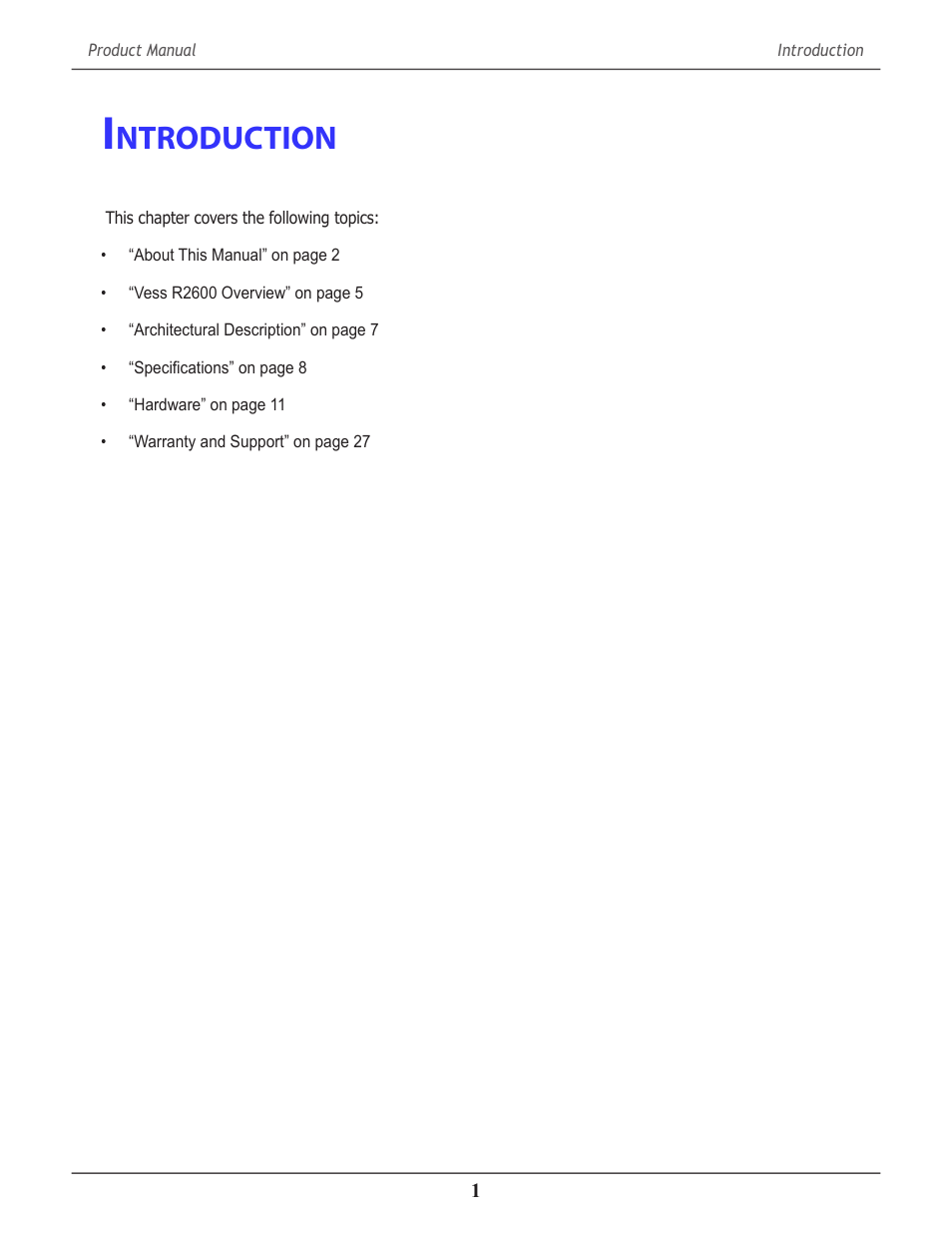 Introduction, Introduction 1, Ntroduction | Promise Technology 2-Year Extended Warranty for VessR2000 RAID Head User Manual | Page 28 / 705