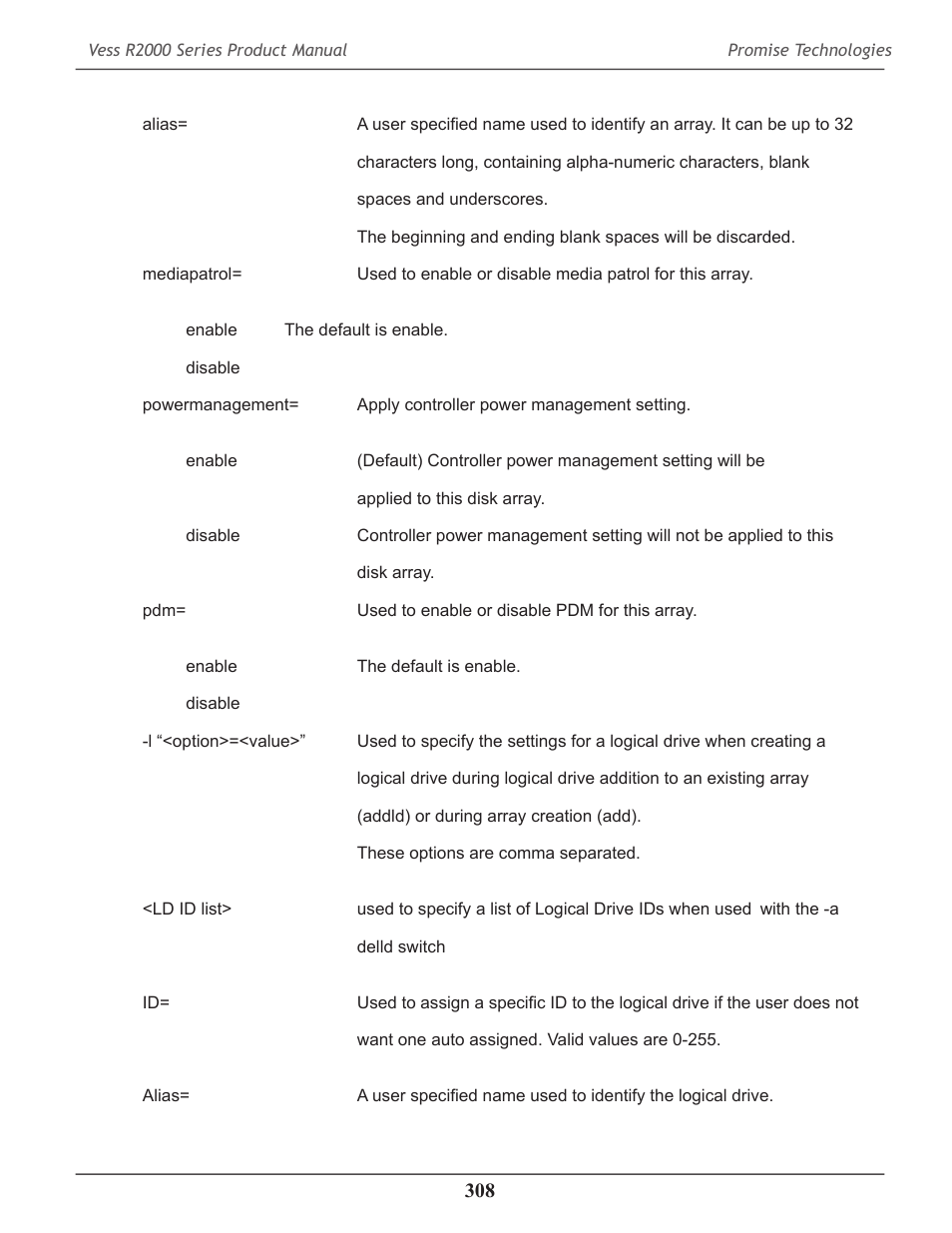 Promise Technology 2-Year Extended Warranty for VessR2000 RAID Head User Manual | Page 335 / 705