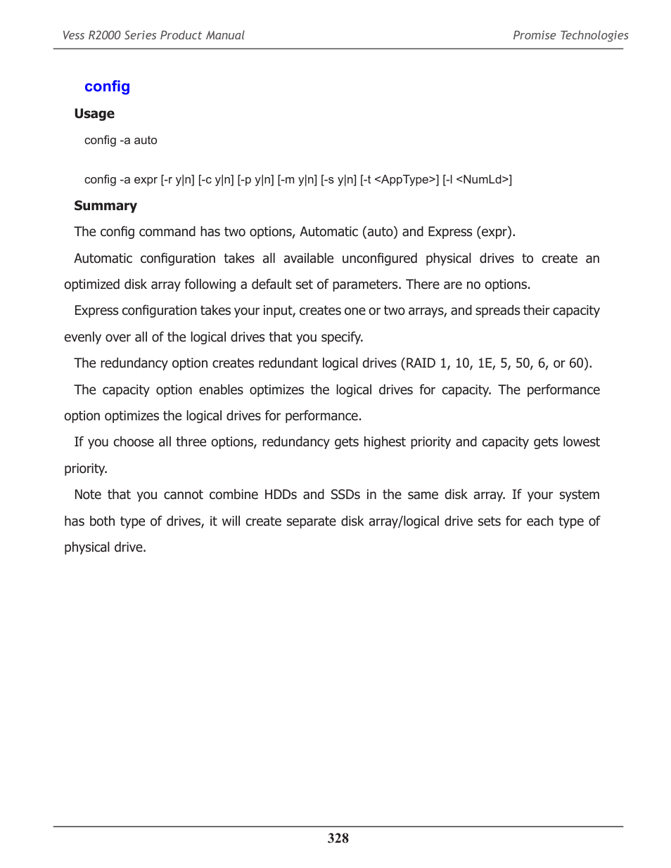 Config | Promise Technology 2-Year Extended Warranty for VessR2000 RAID Head User Manual | Page 355 / 705