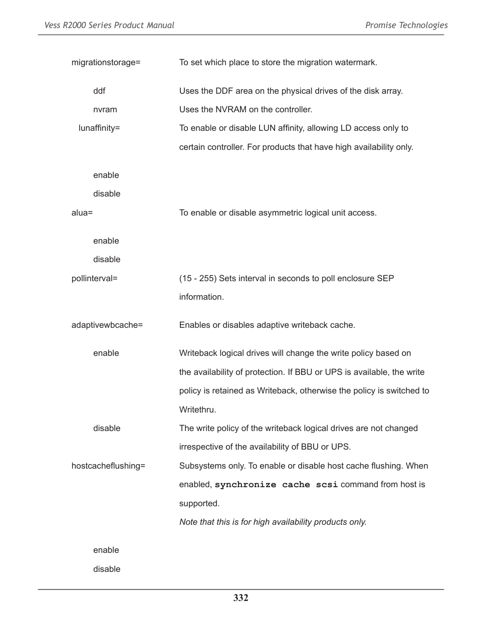 Promise Technology 2-Year Extended Warranty for VessR2000 RAID Head User Manual | Page 359 / 705
