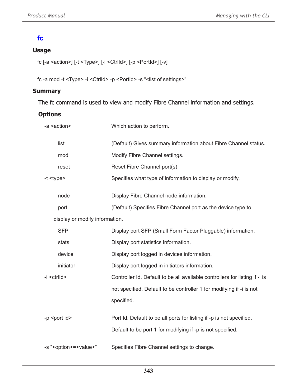 Fc 343 | Promise Technology 2-Year Extended Warranty for VessR2000 RAID Head User Manual | Page 370 / 705