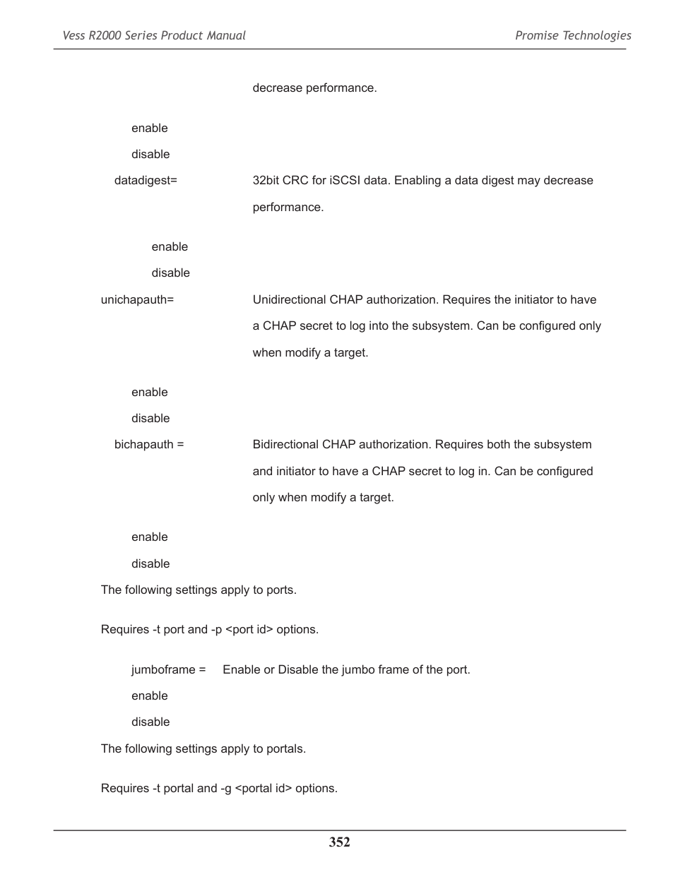 Promise Technology 2-Year Extended Warranty for VessR2000 RAID Head User Manual | Page 379 / 705