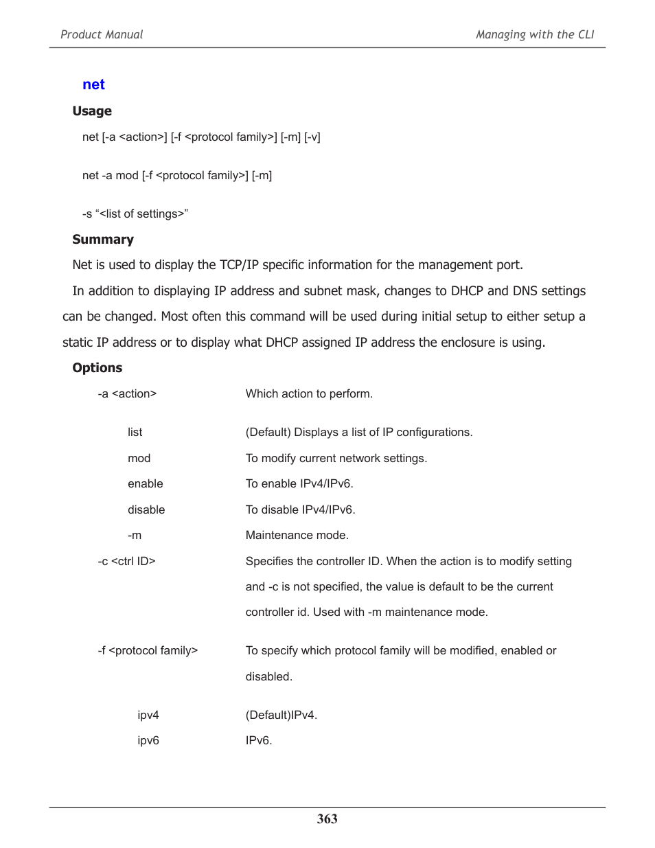 Net 363 | Promise Technology 2-Year Extended Warranty for VessR2000 RAID Head User Manual | Page 390 / 705