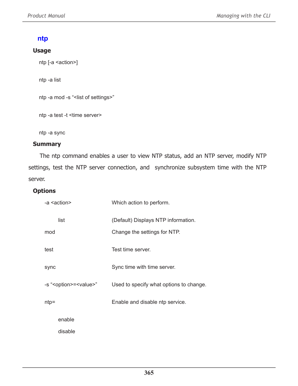 Ntp 365 | Promise Technology 2-Year Extended Warranty for VessR2000 RAID Head User Manual | Page 392 / 705