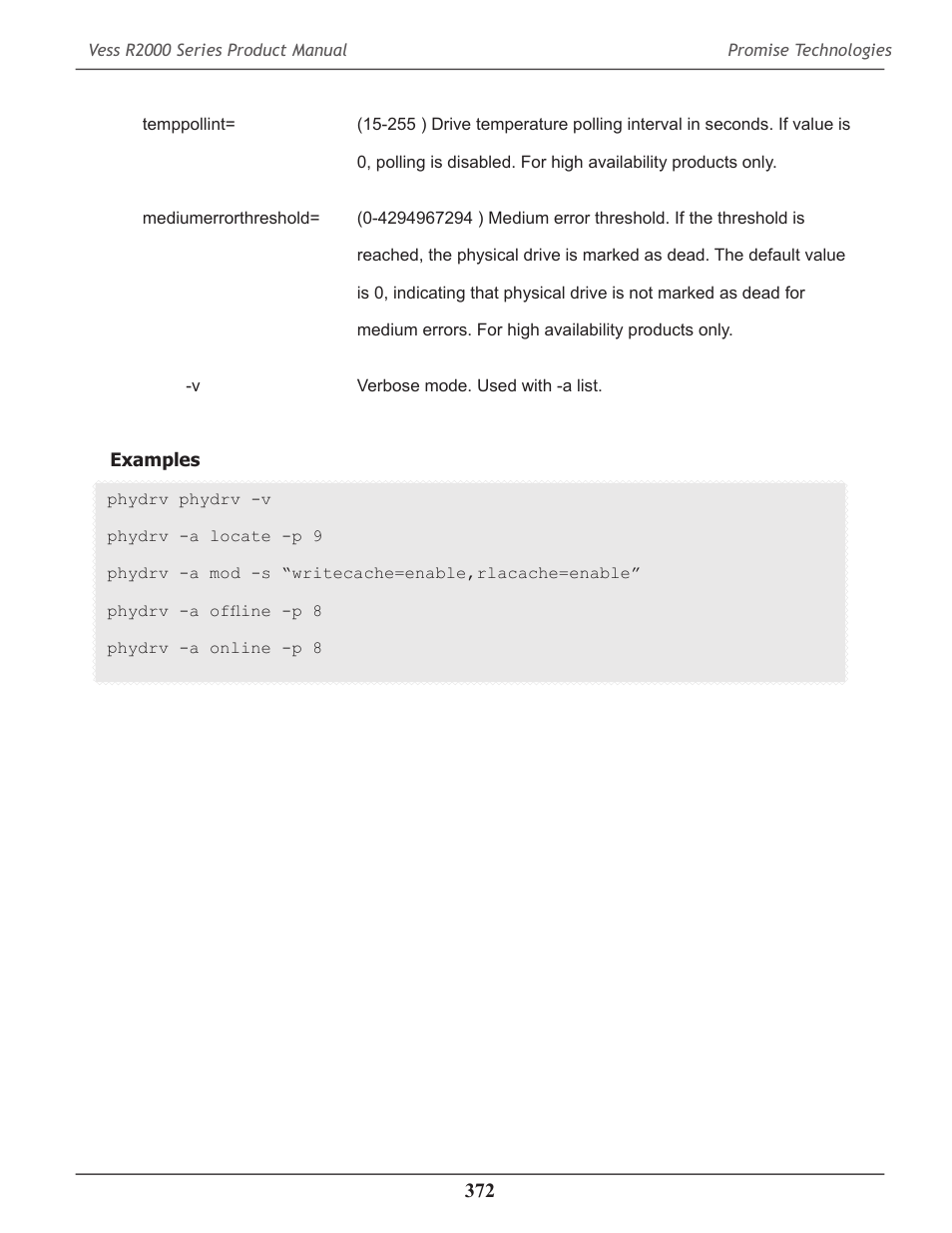 Promise Technology 2-Year Extended Warranty for VessR2000 RAID Head User Manual | Page 399 / 705