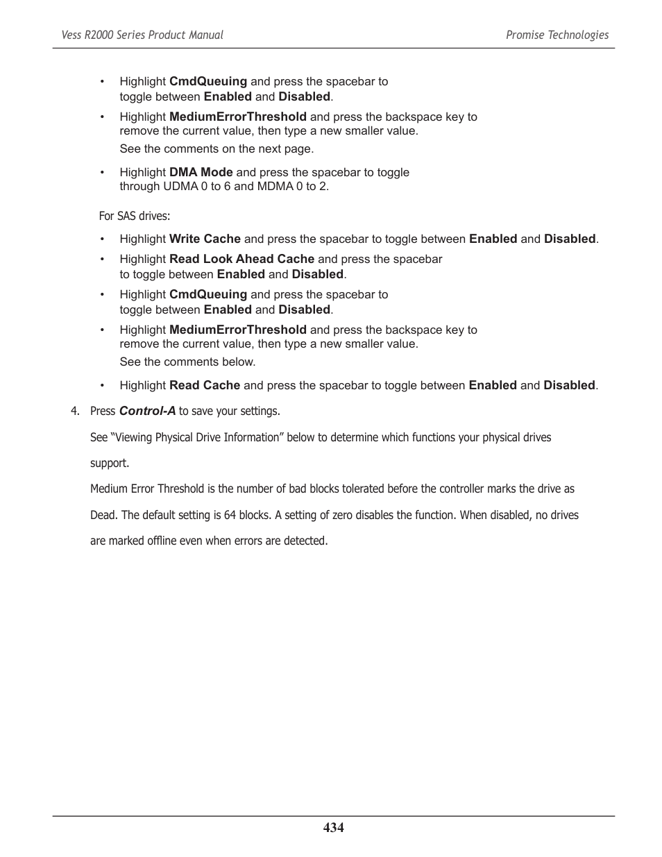 Promise Technology 2-Year Extended Warranty for VessR2000 RAID Head User Manual | Page 461 / 705