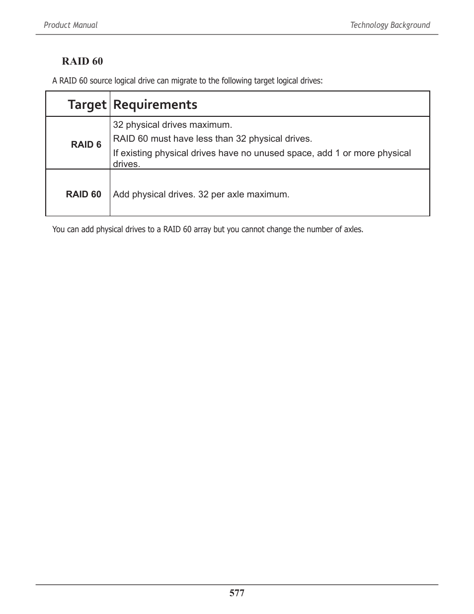 Target requirements | Promise Technology 2-Year Extended Warranty for VessR2000 RAID Head User Manual | Page 604 / 705