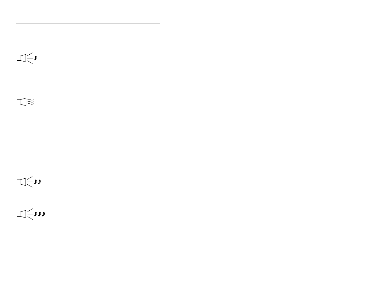 Audible indicators | Dell MX003 User Manual | Page 31 / 48