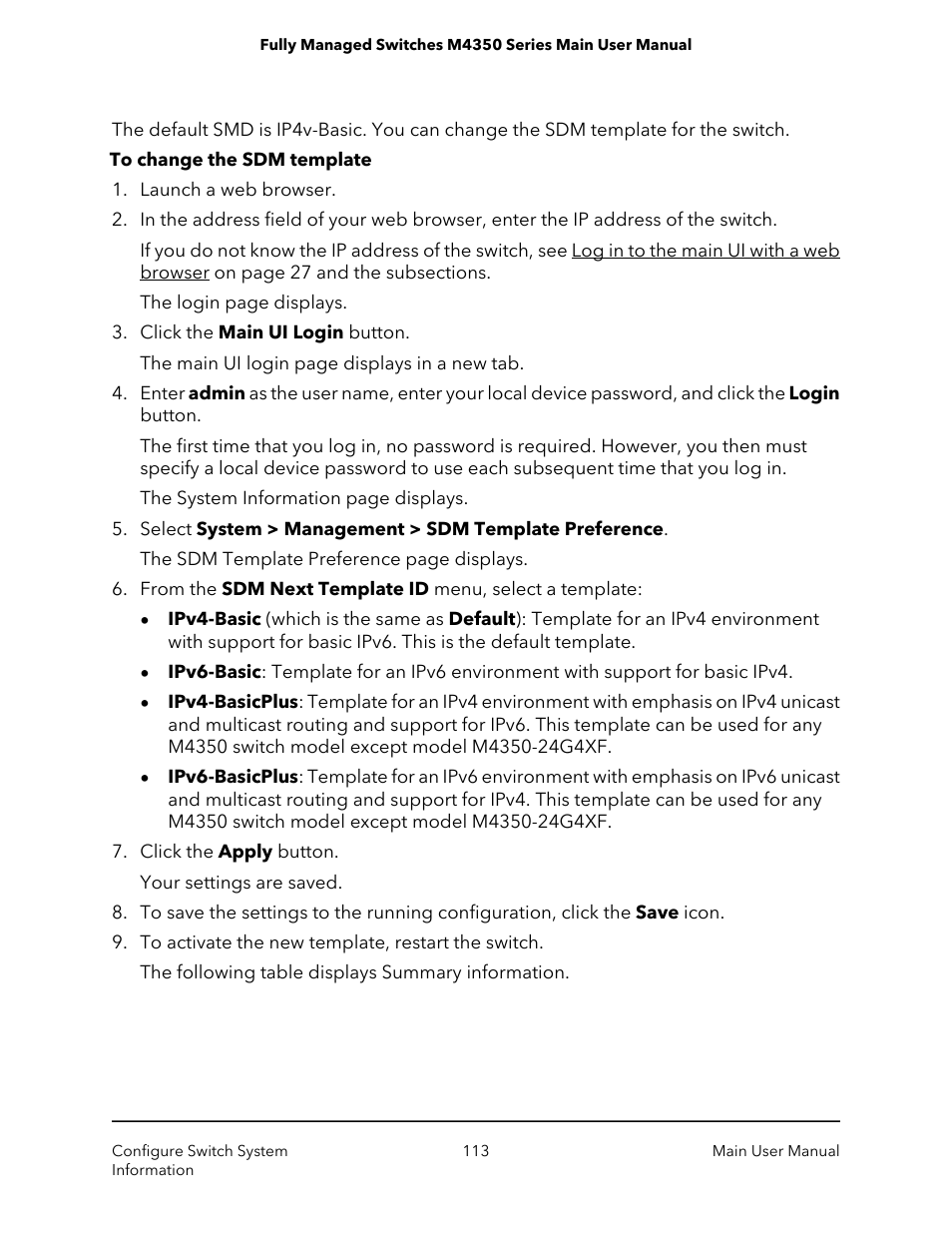 NETGEAR M4350-24F4V 24-Port 10G SFP+ Managed AV Network Switch User Manual | Page 113 / 971