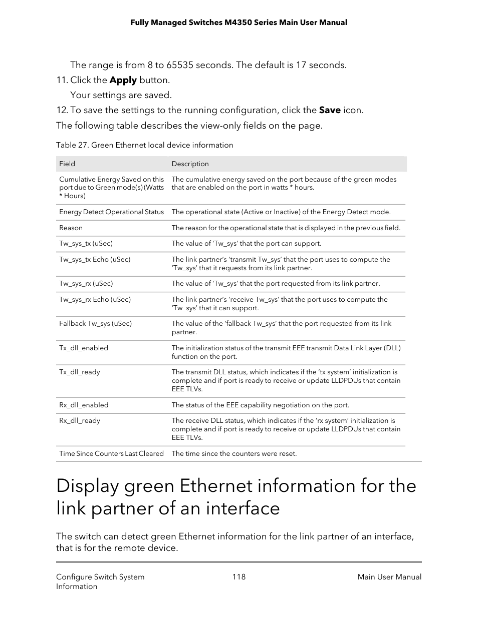 NETGEAR M4350-24F4V 24-Port 10G SFP+ Managed AV Network Switch User Manual | Page 118 / 971