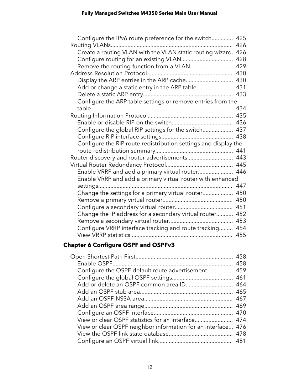 NETGEAR M4350-24F4V 24-Port 10G SFP+ Managed AV Network Switch User Manual | Page 12 / 971