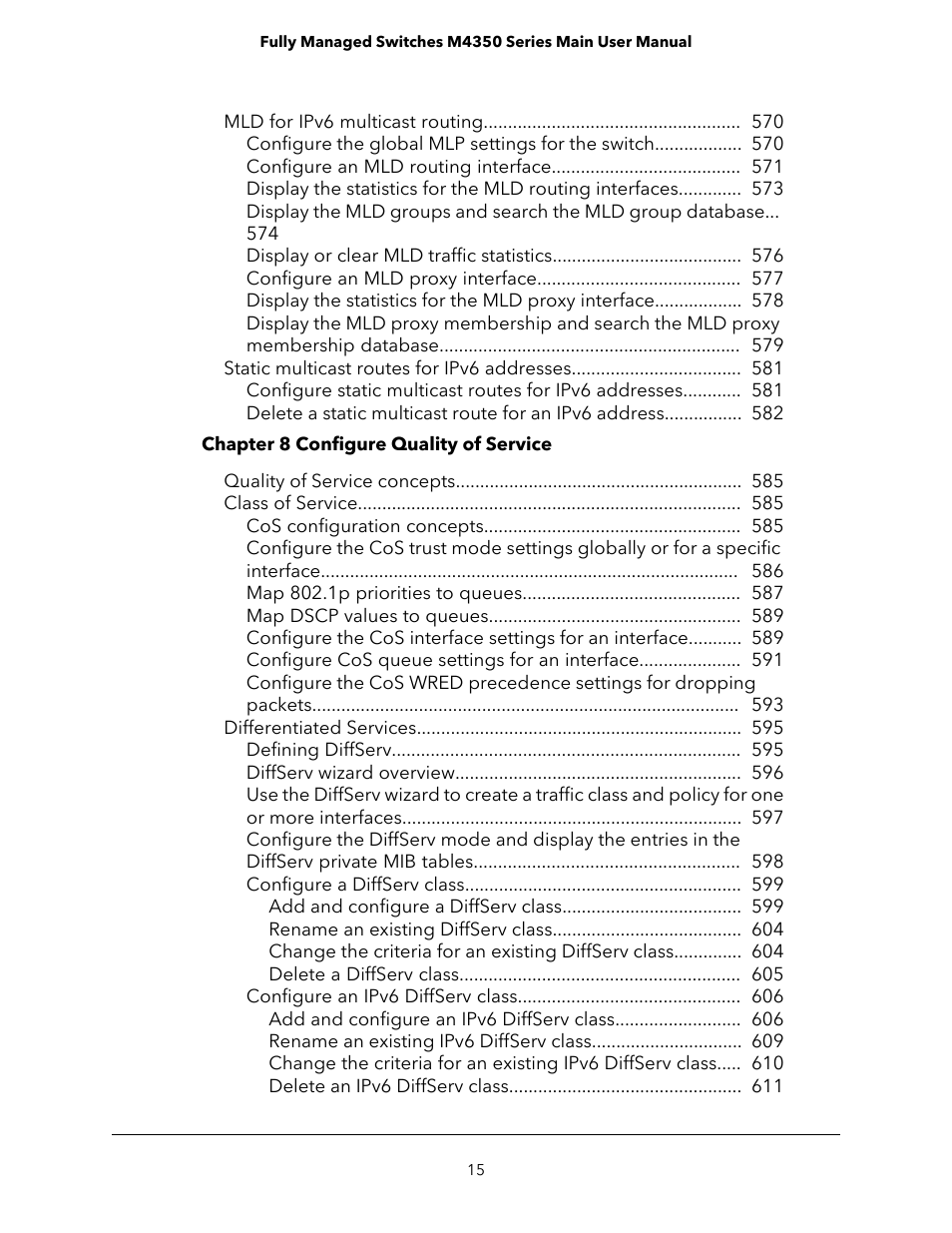 NETGEAR M4350-24F4V 24-Port 10G SFP+ Managed AV Network Switch User Manual | Page 15 / 971